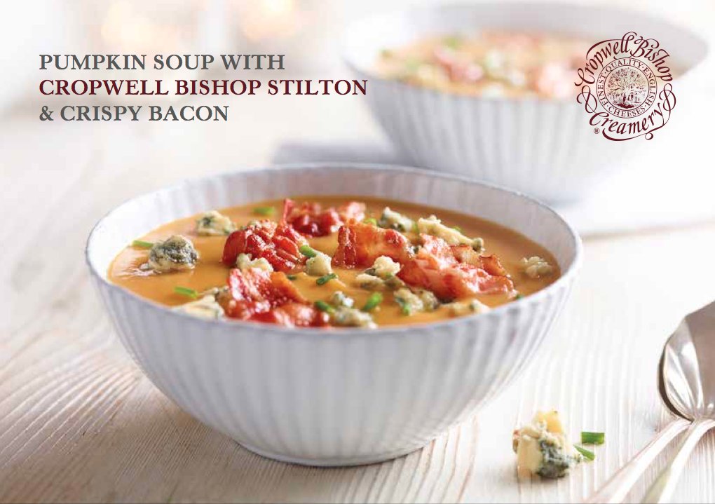 L_Goringe's tweet photo. Fancy a warming recipe for Firework night? Try this pumpkin soup with @YummyStilton and bacon.https://t.co/arQCFuDYYx https://t.co/XsOccTq2ZC