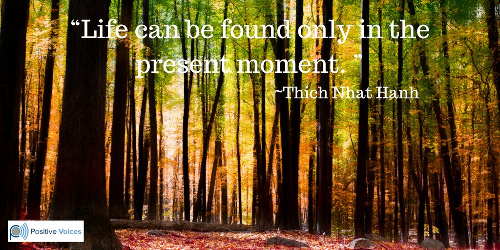 Life can be found only in the present moment #ThichNhatHanh #mindfulness #mindfulnessquote #bepresent