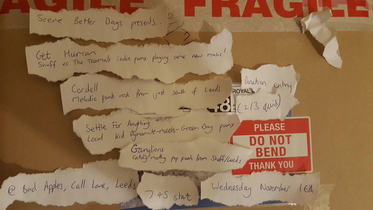 scenebetterdays's tweet image. The next SBD gig is in under 2 weeks! It's this basement punk shindig. facebook.com/events/1173630… @get_human @settle4anything @ganglionsband