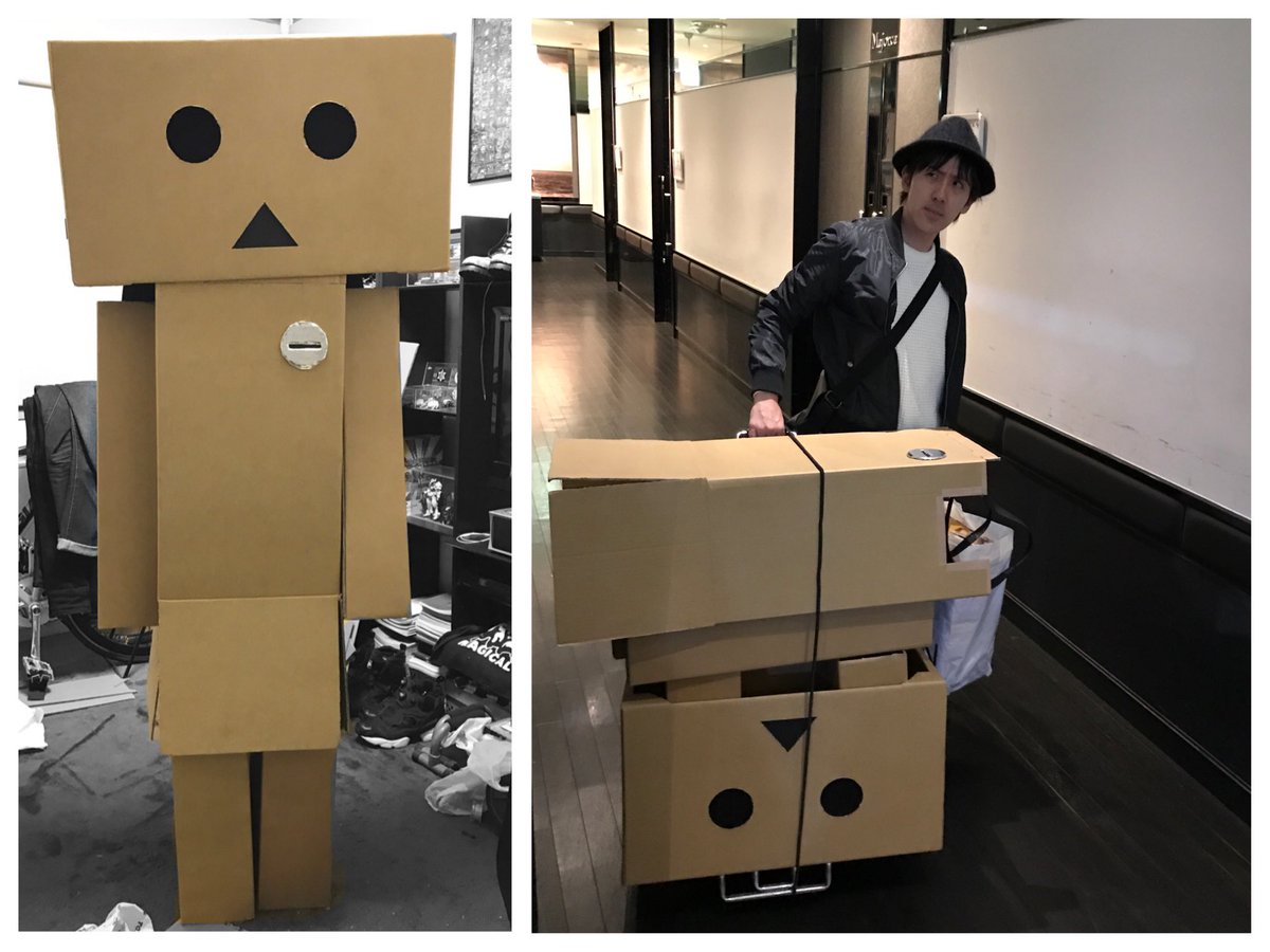 白川周作 16年9 10月の二カ月間に様々なコスプレをしました バイクソロツーリングで甲冑を 事務所懇親会でメイド服を そして大規模ハロウィンパーティで 自作ダンボーを 楽しいをたくさん巻き起こそうと心を燃やす人生はきっと素晴らしい