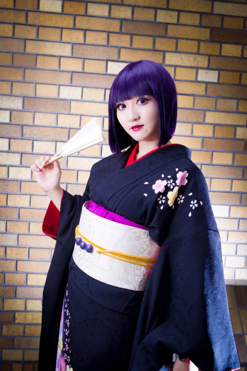 HUNTER×HUNTER カルト＝ゾルディック コスプレ衣装 黒 着物