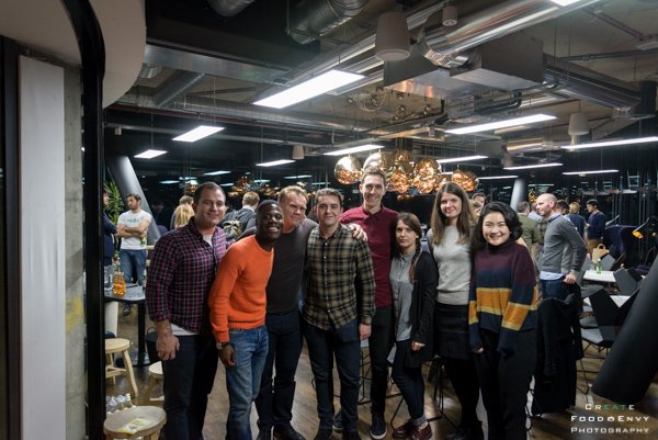 TheFoodSauceUK's tweet photo. Great to see everyone at #CBootcamp last night! @CinnamonBridge @thordrinks @TrooGranola @EpicPiesUK @crowdfooding (pic via @foodenvyphoto) https://t.co/HpvzBswUHE