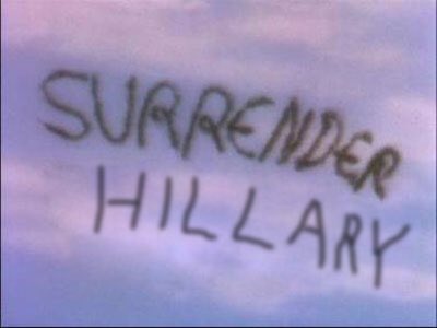 PZonLAKEontario's tweet photo. @HillaryClinton #SURRENDERhillary https://t.co/qgFQeMxJ52
