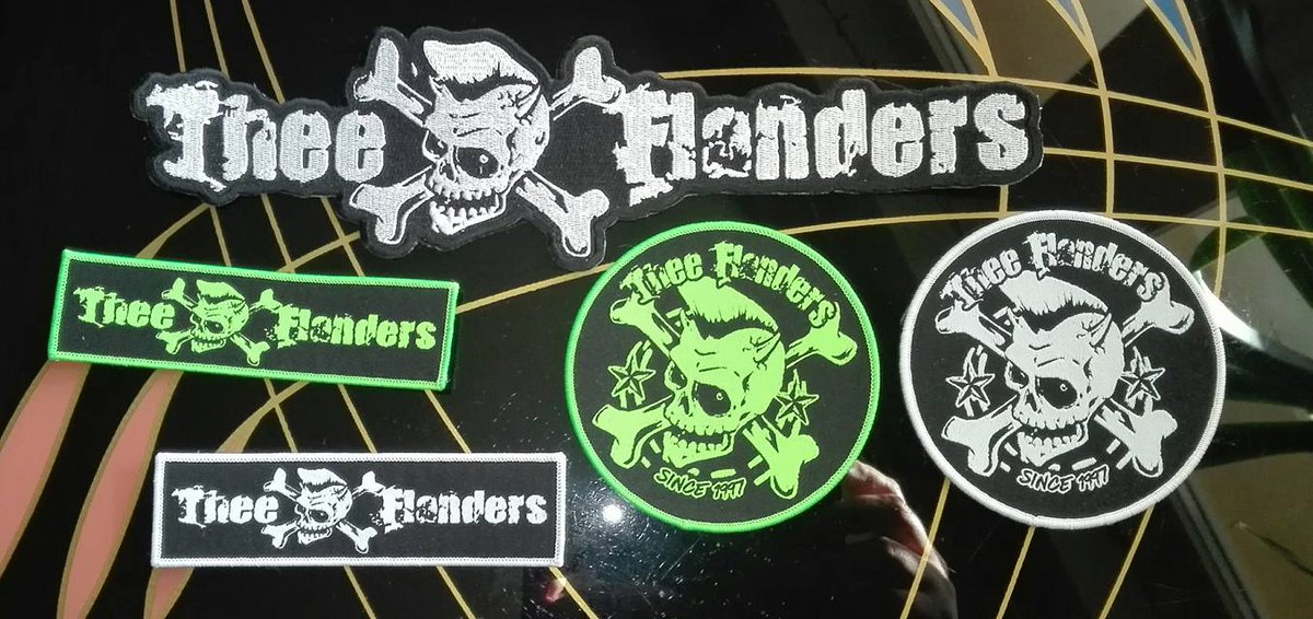 Thee_Flanders's tweet photo. New Patches! Available at the Liveshows
#TheeFlanders #Merch #Psychobilly https://t.co/coyO0ABDzm