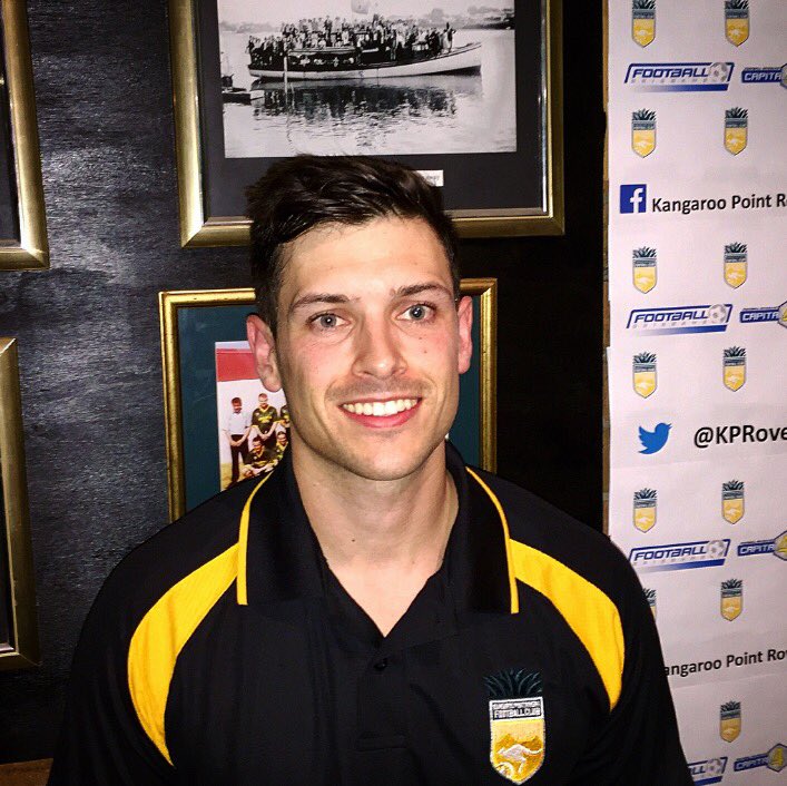 KPRoversFC's tweet photo. ANNOUNCEMENT | We have also secured the services of box to box mid Callum Watson from Mt. Gravatt on a 1 yr deal.
#WhoAreWeSigning #KPRFC🍍⚽️ https://t.co/OlhgLhGdvv