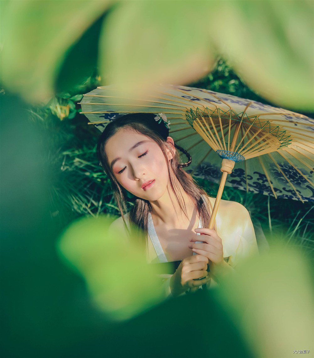 《夕落尘》_feifan #중국 #여인 #빛 #한푸 #사진 #컨셉 #자료 #아트인지 #China #Photography #Concept #Reference #ArtInG