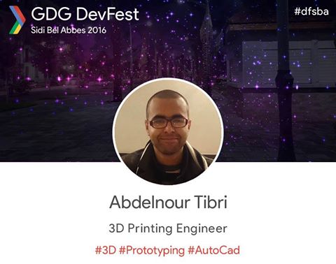 gdg_sba's tweet photo. We are so excited to have Abdelnour Tibri with us in DevFest SBA 2016 #dfsba #devfest16 #gdgsba https://t.co/vKP5lOG2yH