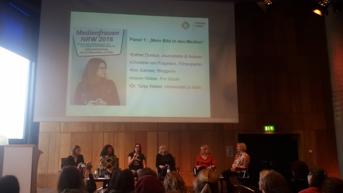 isacj5's tweet photo. Verschiedene Profile und inpirierende Medienfrauen erzählen von ihrem Werdegang. Toller Panel bei #mefrau heute im Kölner KOMED! https://t.co/mh5SY6VWqc