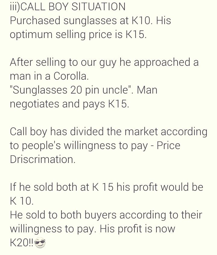 InotaCheta's tweet image. &quot;Your buying a VVIP ticket?😱R you nuts? Arent we going to the same concert?&quot;
Avoid that noise😩if you can afford!

#EconomicsForDummies
Part3