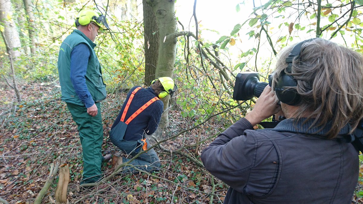 Biomassalland's tweet photo. Opnames voor het Groene Oosten @tvoost, wordt een leuk item! https://t.co/jwv5ydOAXc