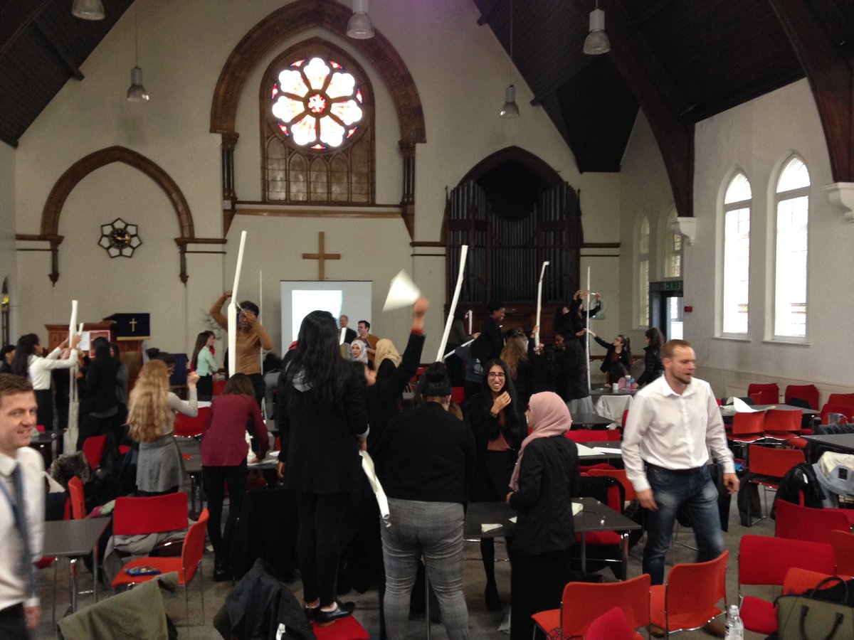 You'd be forgiven for thinking there'd been an alien invasion during our Year 13 Activity Day! #careers #teamwork