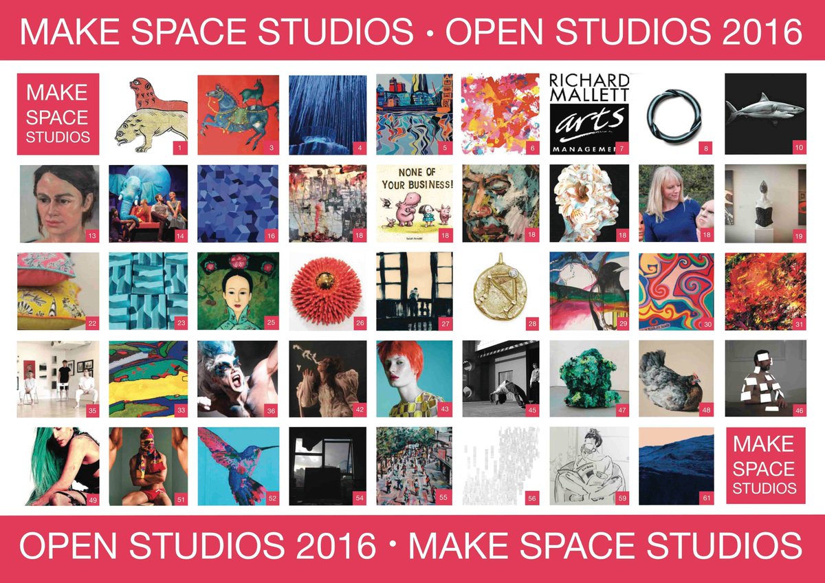 @hsanw3 Make Space's #OpenStudios 2016 starts tonight with our #PrivateView, 6-10pm. tinyurl.com/zk4k88t