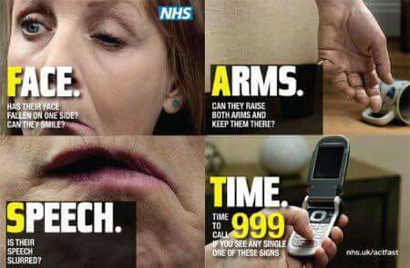 LeicSAR_CFR's tweet photo. Following on from a #stroke call we attended last night, do you know the signs? Thankfully the lady's family did! #ThinkFAST #FASTPositive https://t.co/PMrp6r5oHe