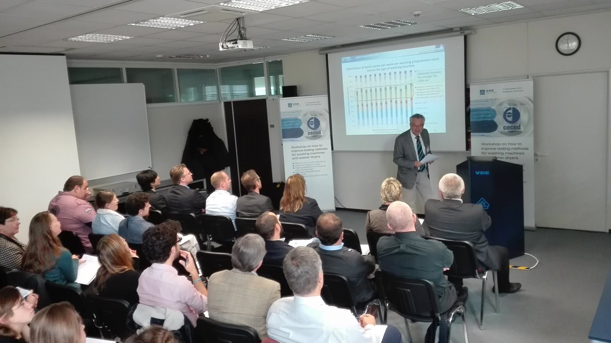 APPLiA_Europe's tweet photo. #Workshop #RealTesting: an in-depth inside into how #consumers use washing machines https://t.co/QrlODoPF7q