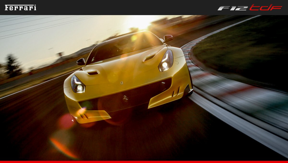 PutriRoffi's tweet photo. "Maximum performance and driveability combined. #Ferrari #F12tdf https://t.co/7wd3ctZKtU https://t.co/RAGGeuPbi4"