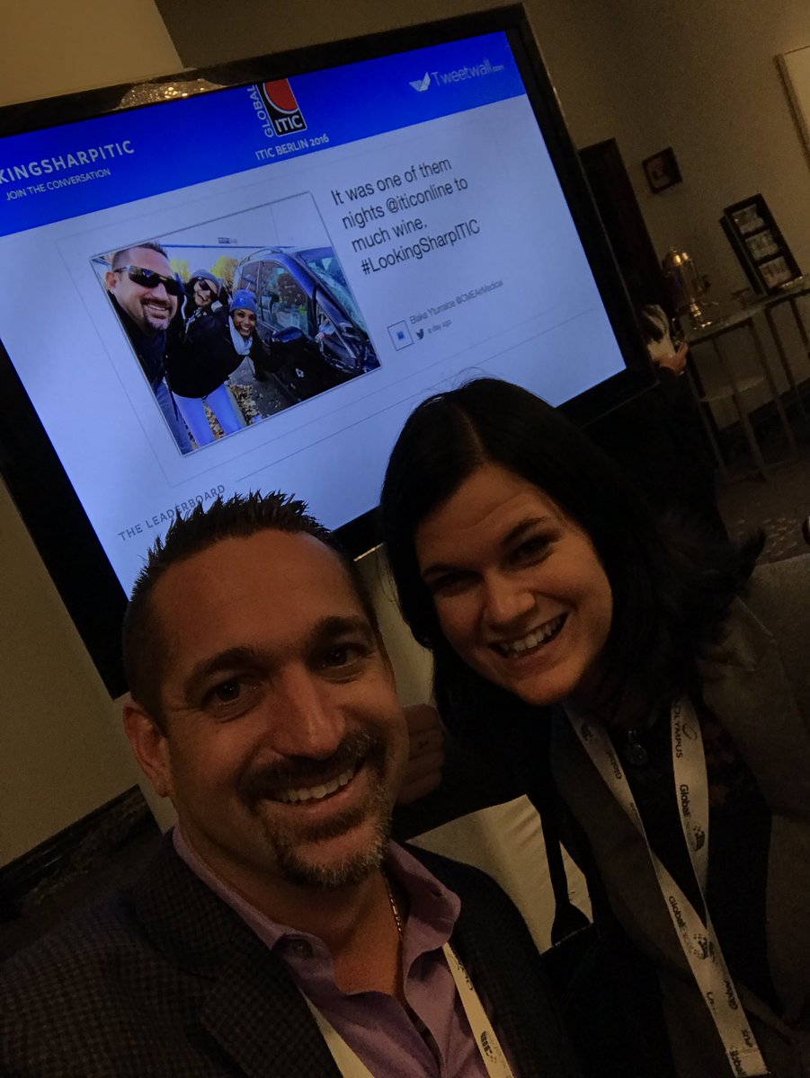 Selfie with our selfie. <a href="/iticonline/">ITIC</a> #LookingSharpITIC