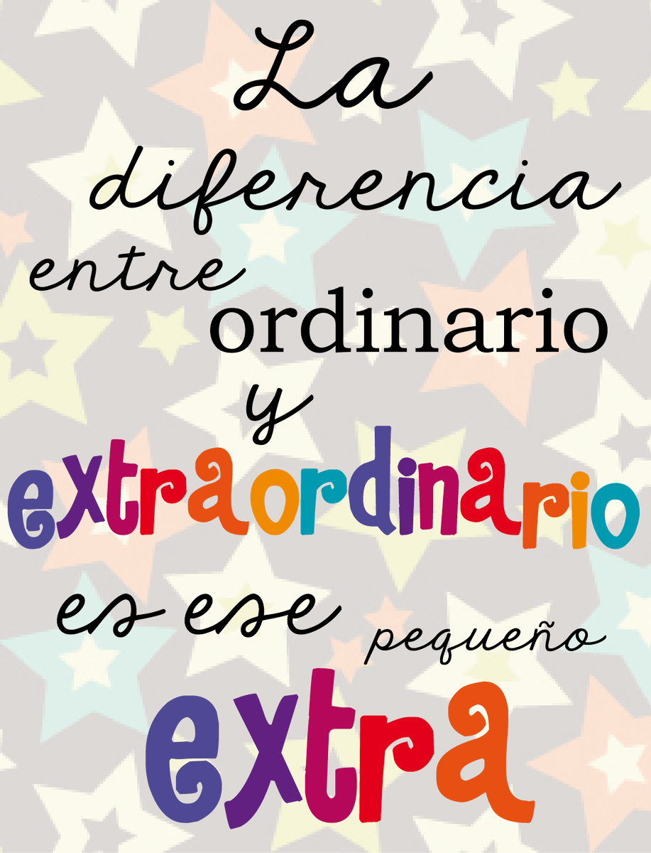 Mañana Charla Motivacional con el Grupo 4 de <a href="/farmaFIR/">farmaFIR</a> , ¿sabéis la diferencia entre ORDINARIO y EXTRAORDINARIO?