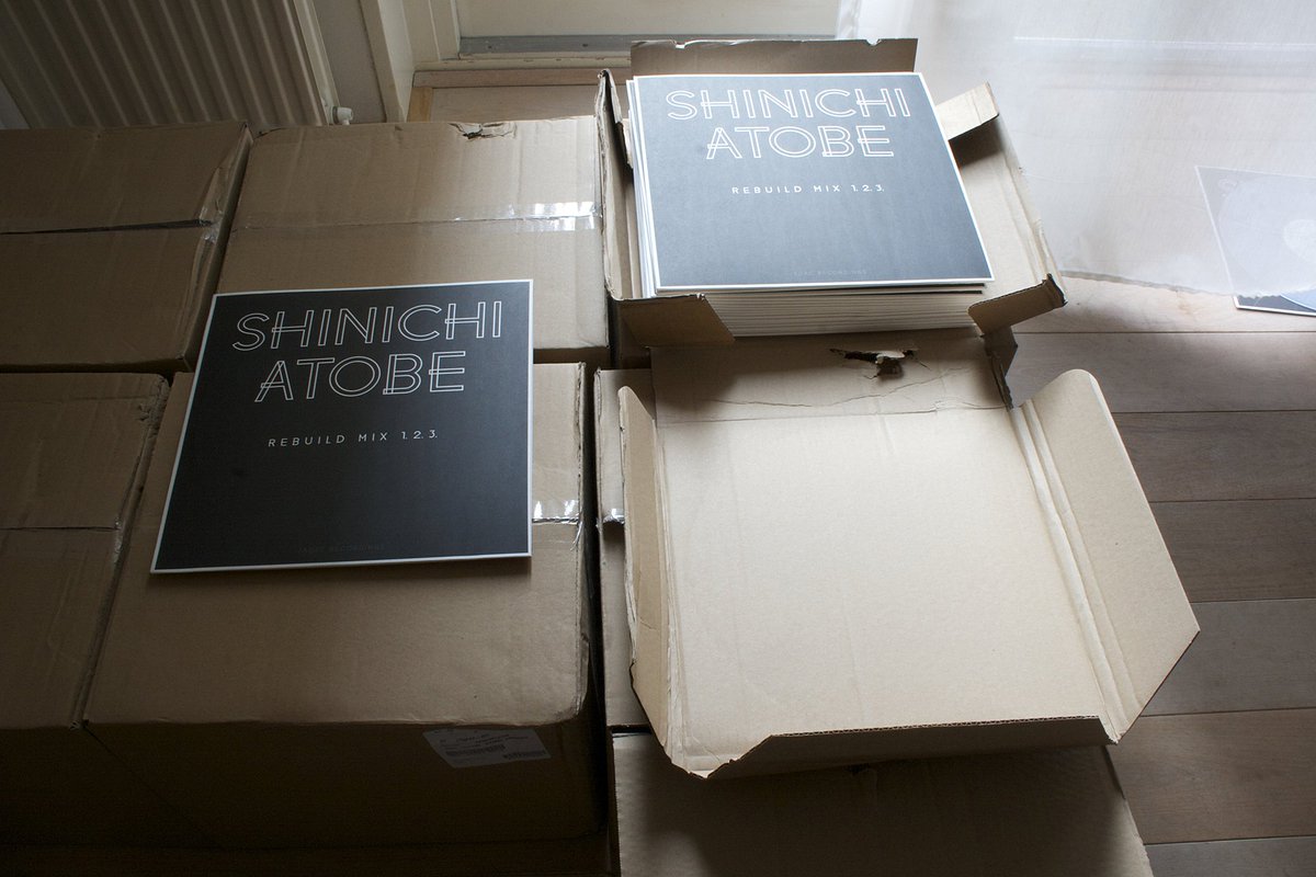 mrdanieljay's tweet image. They're in! Shinichi Atobe - 'Rebuild Mix 1.2.3.' Only available in JAPAN &amp;amp; via bandcamp (jadac.bandcamp.com/album/rebuild-…). #shinichiatobe