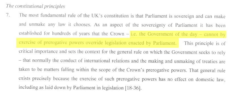 A summary of the judgement concerning the UK Govt triggering #Article50 bit.ly/2ffqM4x #brexit