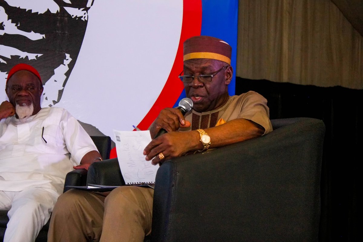 tbfng's tweet photo. Professor Kalu Idika Kalu, former Minister of Finance at the 2016 Symposium. More pictures to come... https://t.co/R5rq3XXp9l