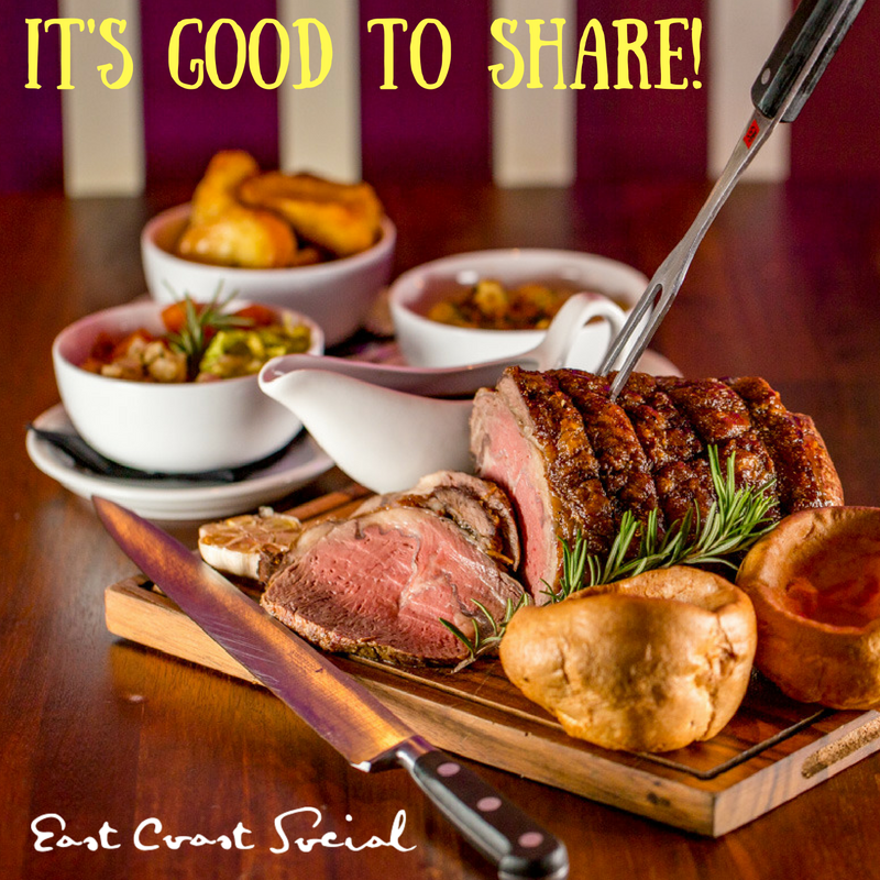 eastcoastsoc's tweet photo. Treat the family or friends this weekend to one of our amazing sharing roasts. #southend #roastdinner #nowashingup #sunday https://t.co/HNDjmctk9k