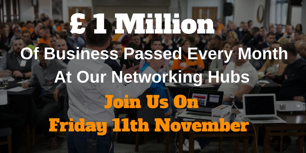 Want to know how we are passing £ 1 Million of business at our Networking Hubs Watch this bit.ly/2f6gYgO Join us on 11th Nov #KPRS