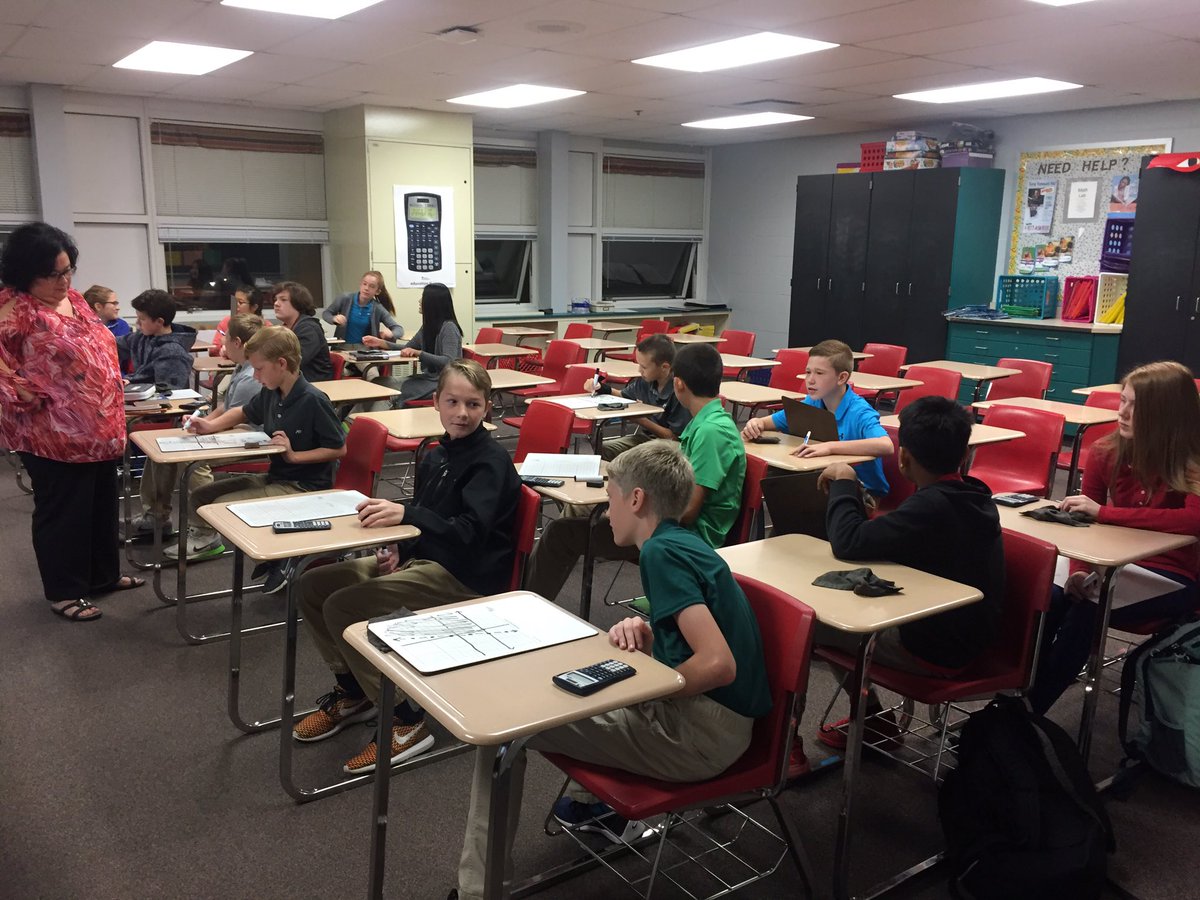 Mrs. Tellas is #smsbethegood during her free before school Algebra tutoring. @SMSmathA205 <a href="/SouthportMiddle/">Southport Middle</a>