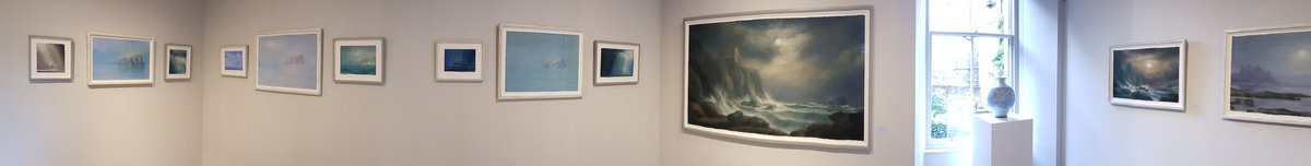#pictureoftheday #EastLothian room from my show <a href="/ScottishGallery/">The Scottish Gallery</a> until Nov26th #Art #Scotland #Edinburgh #ContemporaryArt #BassRock