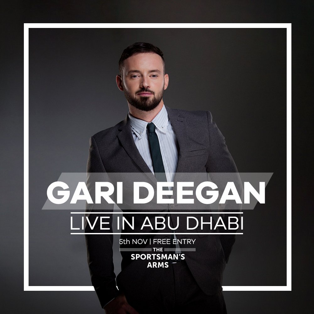 Gari Deegan Live In Abu Dhabi
Catch him at our Jazz Fest this Saturday!
(&amp; it's free entry)