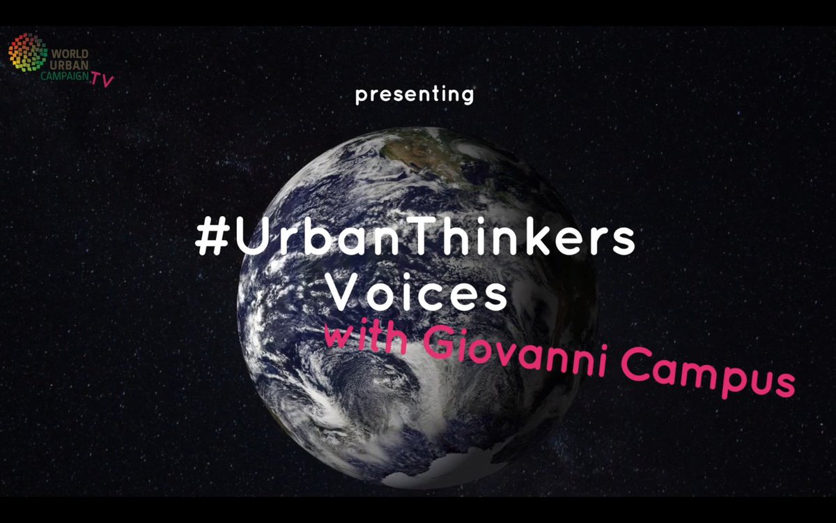 urbancampaign's tweet photo. #TheCityWeNeed explained through #UrbanThinkers Voices - listen what Giovanni Campus from #Sassari has to share: https://t.co/QZVTROxMmF https://t.co/iyoLKWfEUR