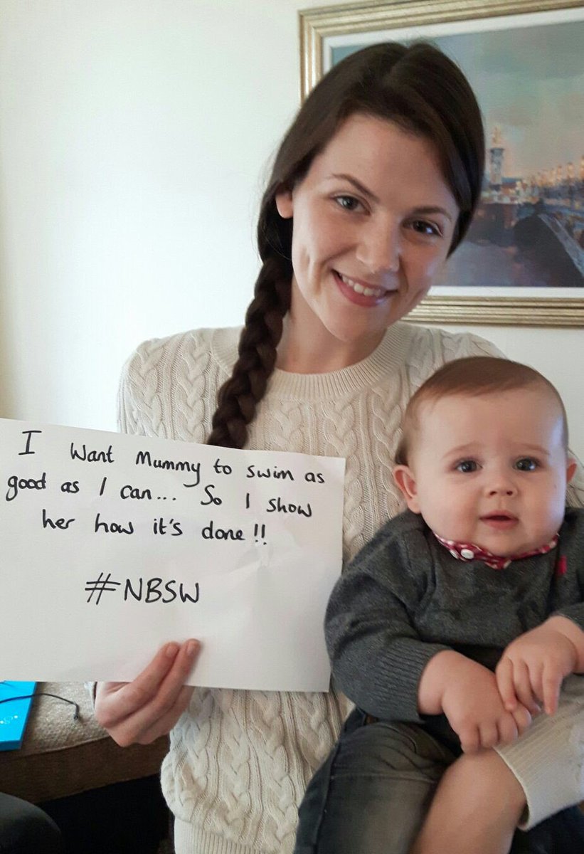Carlamarie86's tweet photo. @WaterBabies we love our water baby time #NBSW #chaper2 https://t.co/E6wUpjnhpI