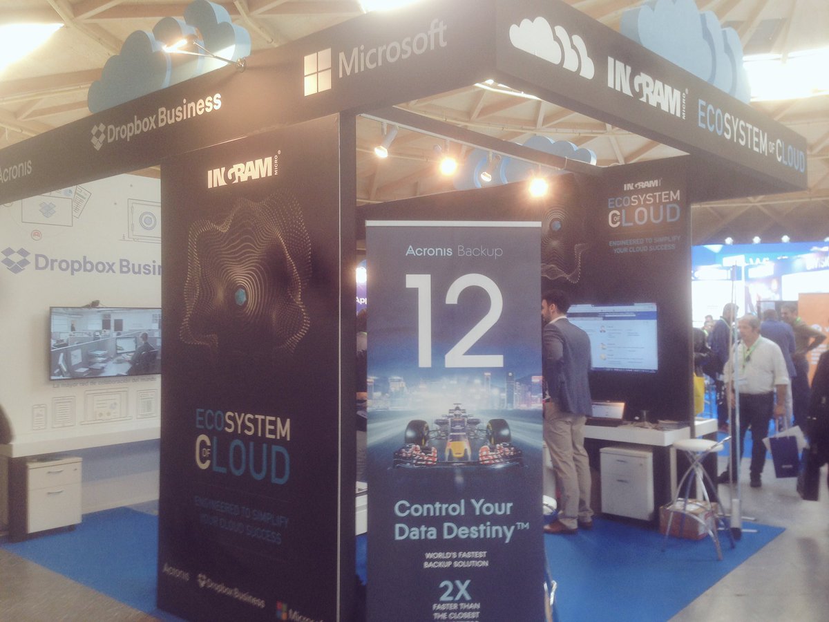 IngramMicroES's tweet image. Todo el #ecosystemofcloud en un solo lugar, pásate por el stand y participa en el #cloudgame de @MicrosoftES y más!