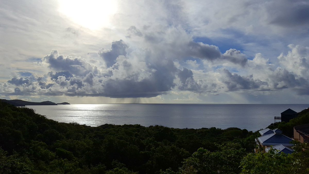 Good morning from Reef Bay. Solitude &amp; beauty are welcome company on a quiet morning @ Surfside Villa #islandlife #stjohn #usvi #vacation