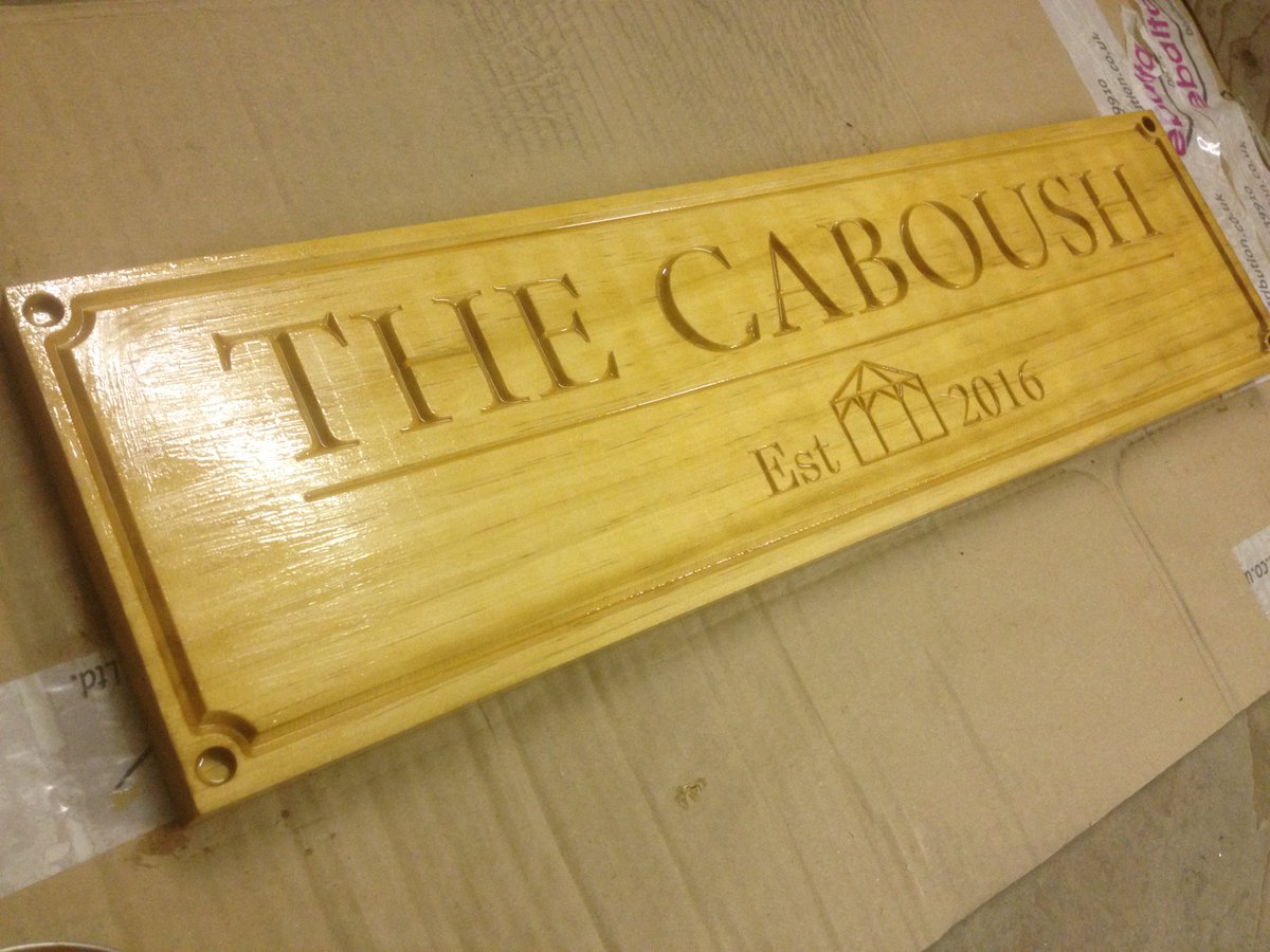 caelodesign's tweet photo. Accoya Wood Signs

#Accoya #woodsigns #3dsigns #3dbranding #madetoorder #madeintheuk #cnc #cncsigns #woodcarving #woodworking #wood https://t.co/rRyXZ581rd