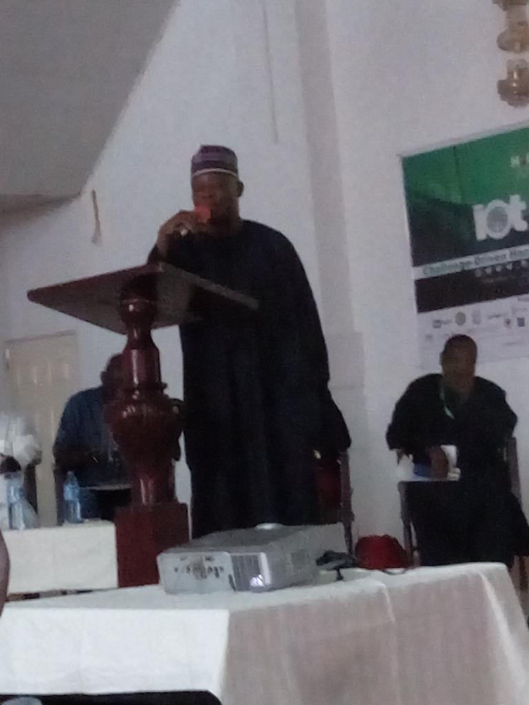 alutadarf's tweet image. #AlhIbrahimDasukiNakande Of @UnityRadioFM933 Delivering His Remarks At #HackJos2016 #PlateauState @nHubNG