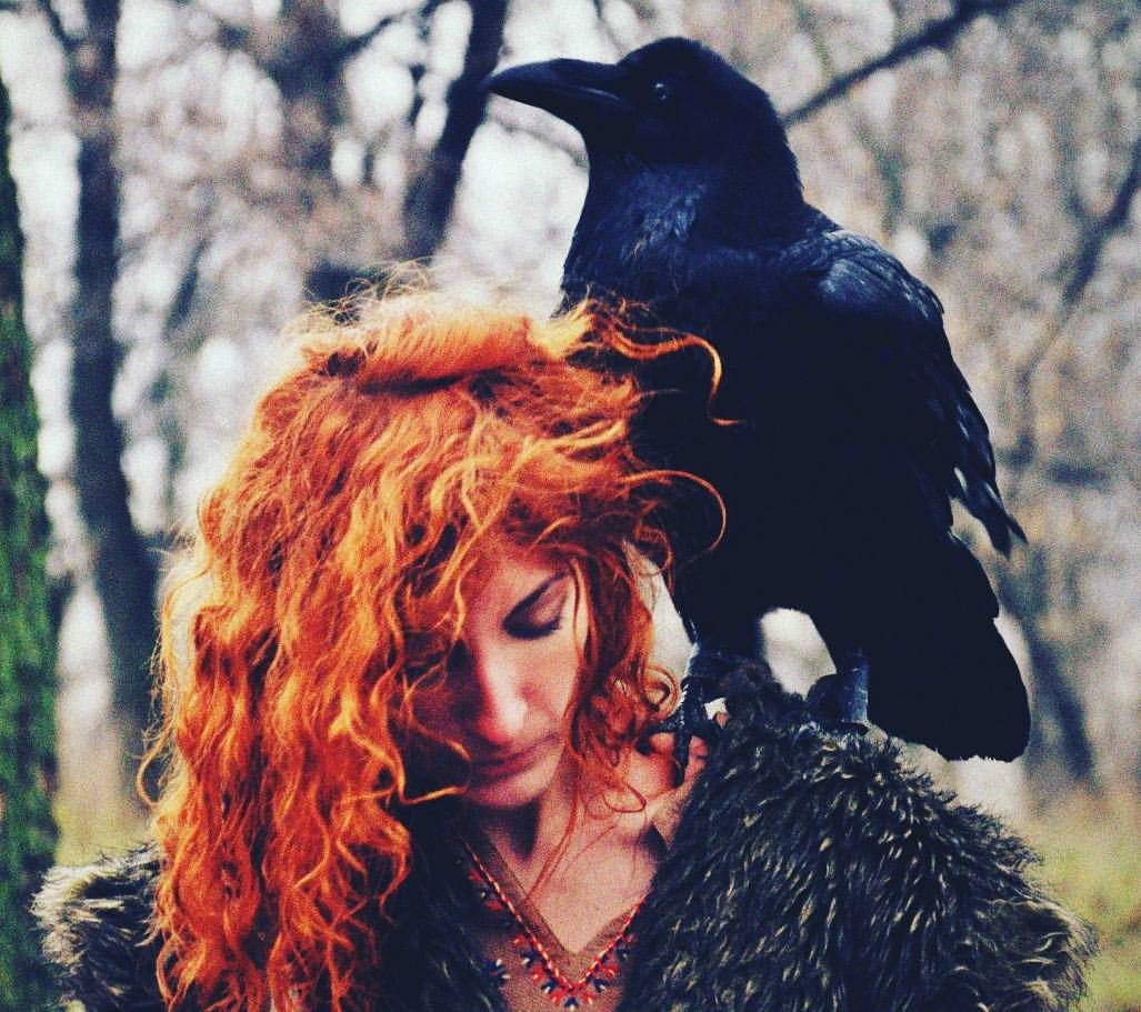 Gates2Valhalla's tweet photo. Having a friend <3
#crow #redhead #firendship #firend #pagan https://t.co/xkWVGdKo2D