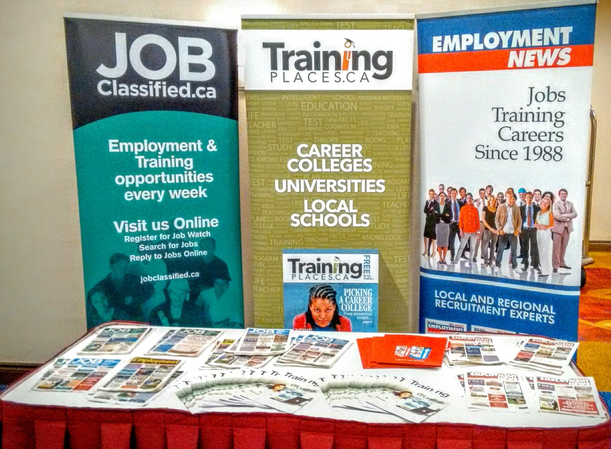 MediaClassified's tweet photo. #TrainingPlaces.ca is at the @NACCCanada conference! Drop by Booth 17 to explore your options! #NACC120 #ANCC120 https://t.co/8rZQckVoMW