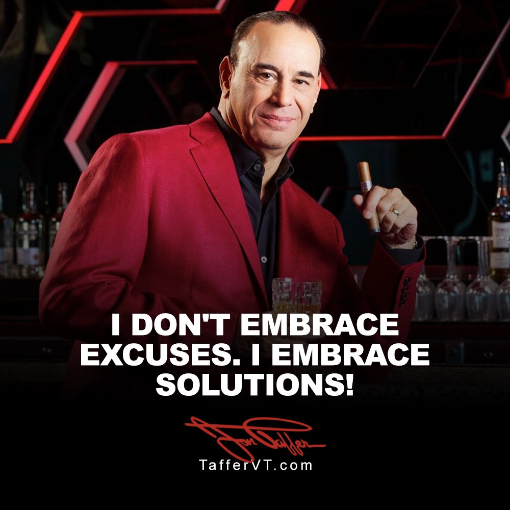 jontaffer's tweet photo. "If you had a dime for every excuse you made, I wouldn't have to be here right now." #NoExcuses https://t.co/f3pRjSllfD