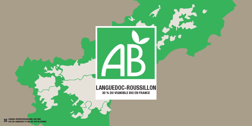 LanguedocLab's tweet image. #Vin Lundi, c'est la journée mondiale des sols. Saviez-vous que le #Languedoc-Roussillon, c'est 10 % du vignoble #bio dans le monde ?