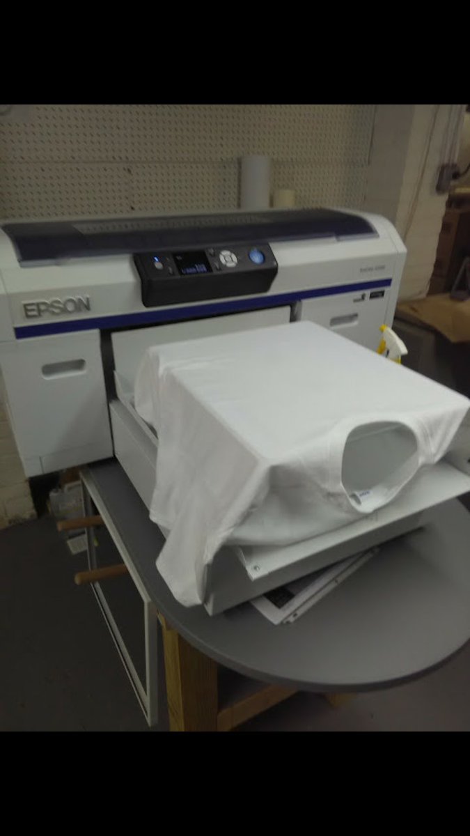 JayBeinit's tweet image. Making t shirts