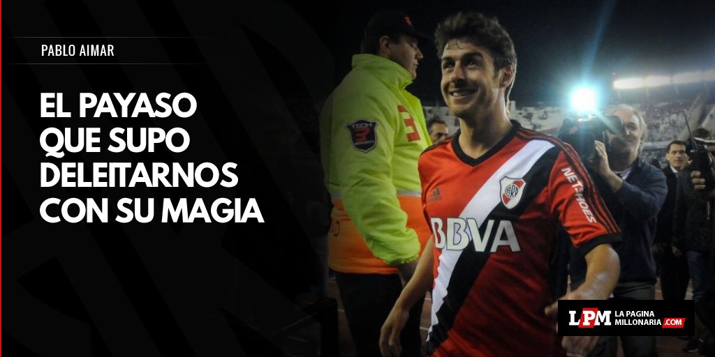 #FelizCumplePayaso Pablo Aimar cumple 37 años. Repasá la huella imborrable que dejó en #River bit.ly/cumple-aimar-2…