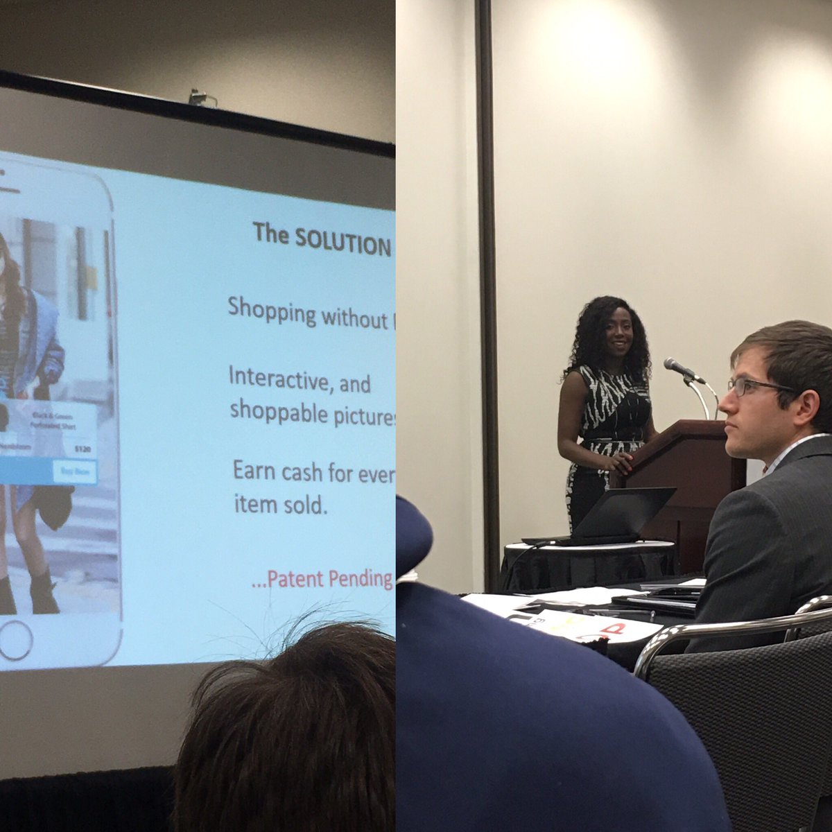 NilesHeron's tweet photo. The first batch of Semi-Finalist pitches are underway at #AccelerateMichigan 2016. Excited to see Michigan start off strong c/o @cosign https://t.co/HbIIyIC8pO