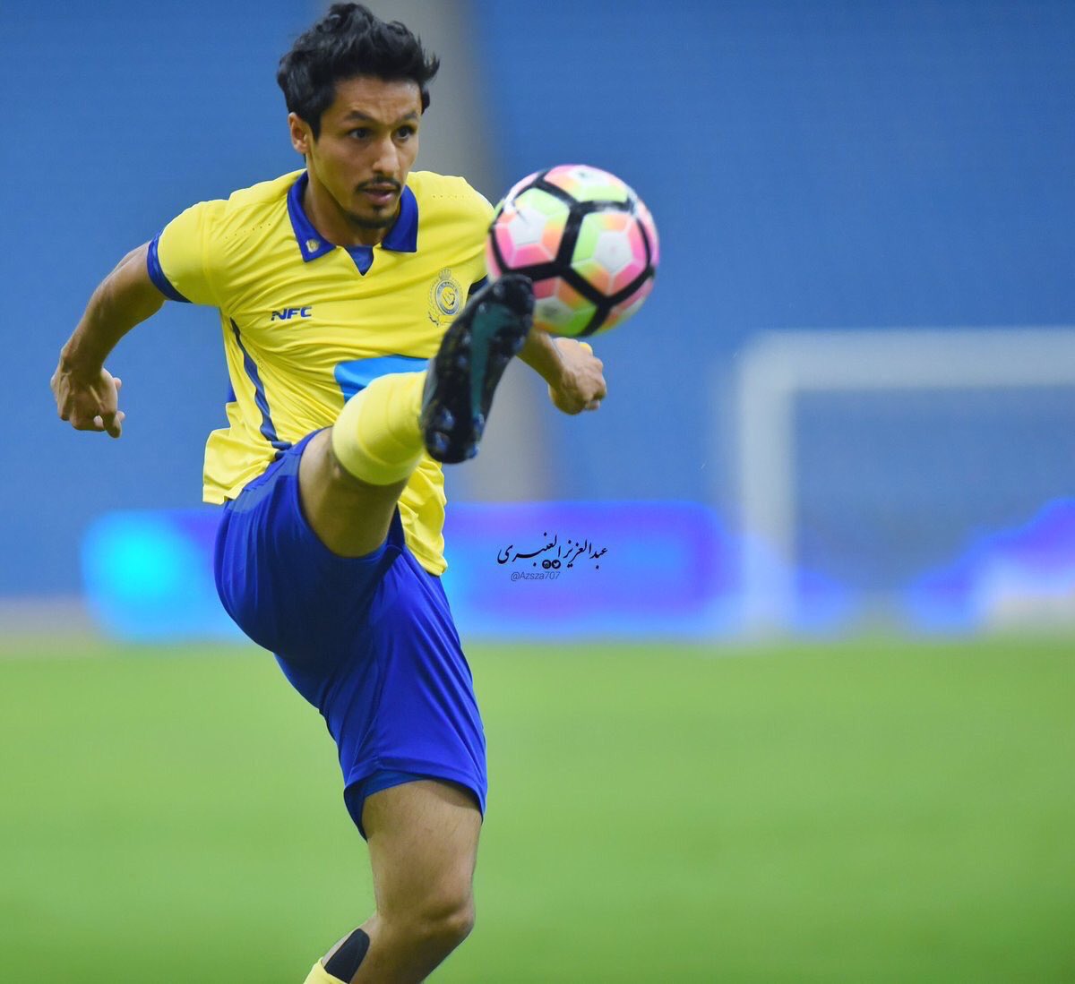 YnFCB's tweet photo. في الخسارة يكون أول المذكورين .. وفي الانتصار يكاد يذكر .. كان من نجوم النصر هذا اليوم و دوم في هذا الموسم .. شكرًا يا بطل https://t.co/xBnMIziZHo