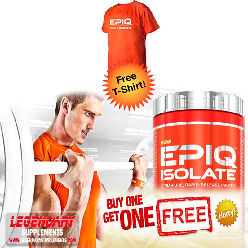 LegendarySupplements on Twitter "bogo on epiq isolate protein