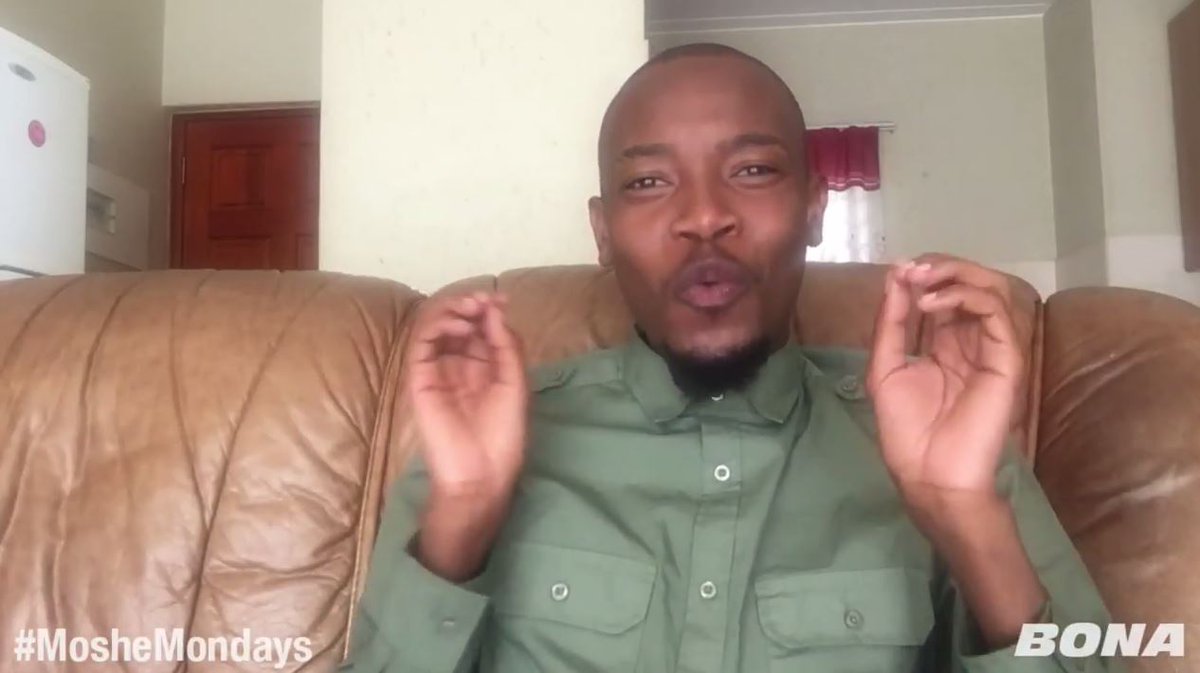 BonaMag's tweet photo. #TBT to @MosheNdiki's most popular #MosheMondays video and it's still so hilarious! Watch it here: https://t.co/e6YMXc8m0t #YIA2016 https://t.co/qYspdj8BwY