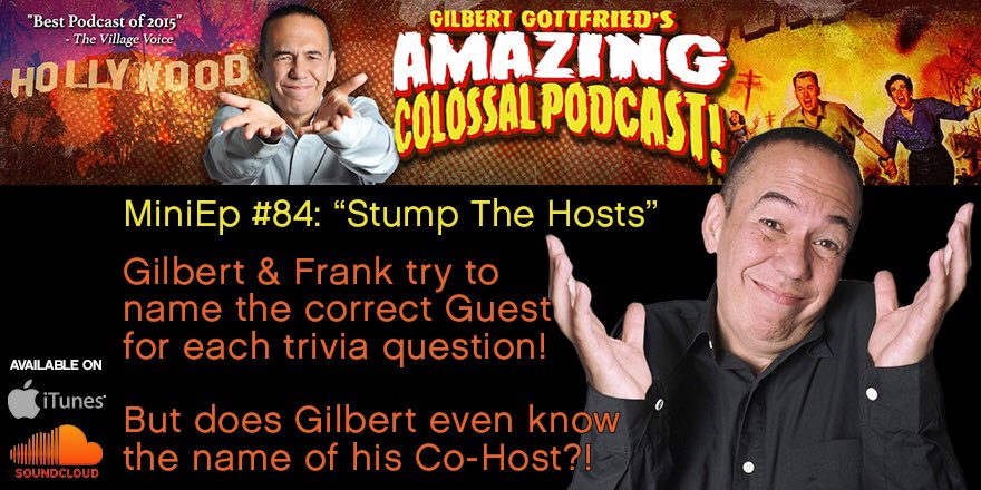 RealGilbert's tweet photo. RT RealGilbertACP "MiniEp#84!
Think you can name the correct Guest to #KevinDougherty's trivia?
Find out here: … https://t.co/Ct5zqoQito"
