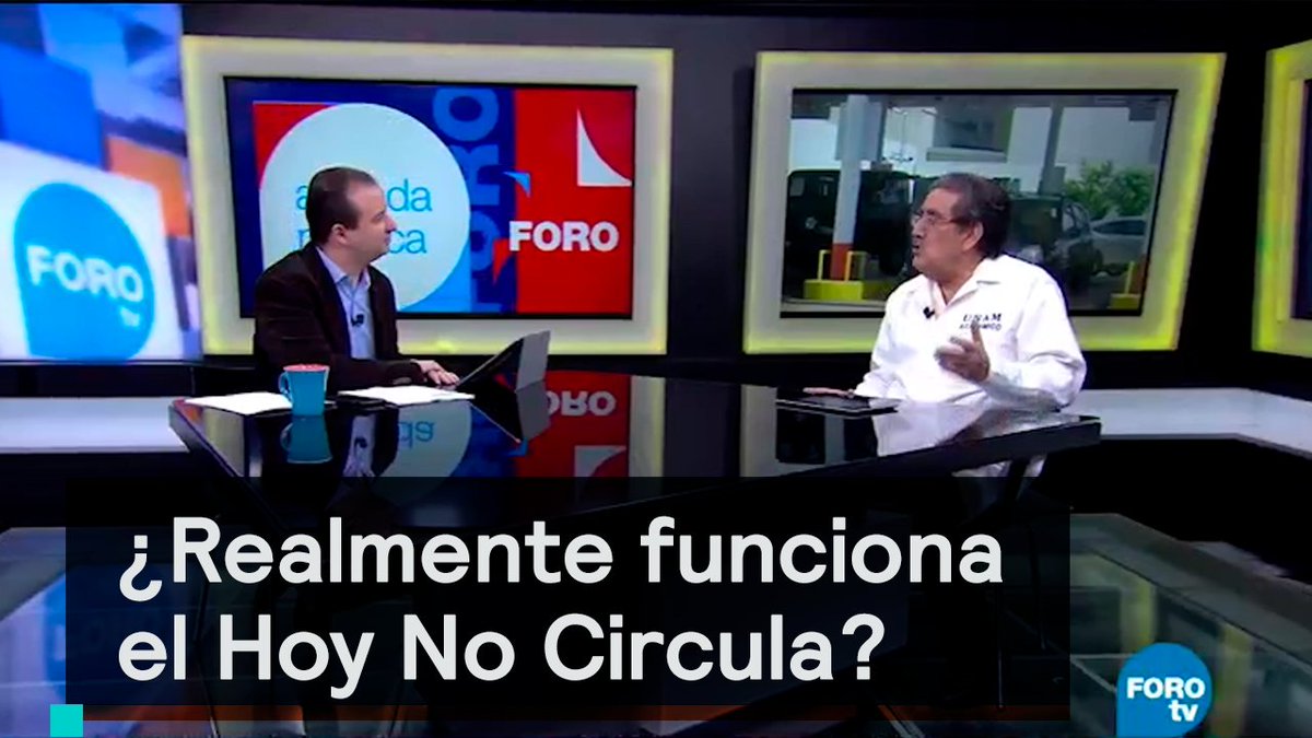 Héctor Riveros, de la #UNAM, asegura que en 27 años el #HoyNoCircula no ha funcionado, #AgendaPública <a href="/mariocampos/">Mario Campos</a> bit.ly/2f5Amqi