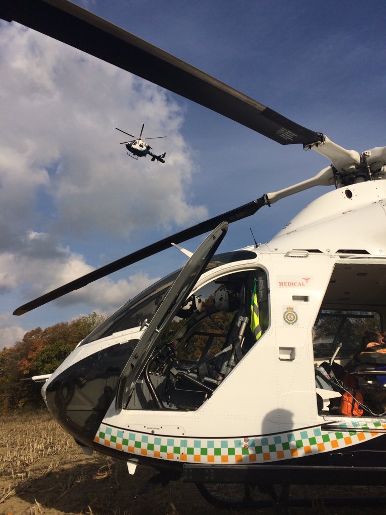 Tasking &amp; clinical coordination vital for multiple trauma casualties at same incident @kssairambulance @SECAmb