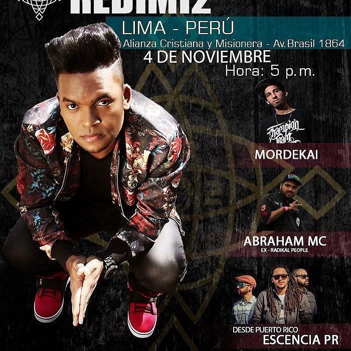 RealRedimi2's tweet photo. En Este Flyer está toda la información. #redimi2enperu los Espero mañana. Para los puntos de boletería  Llamar o te… https://t.co/3wtJMCfDU0