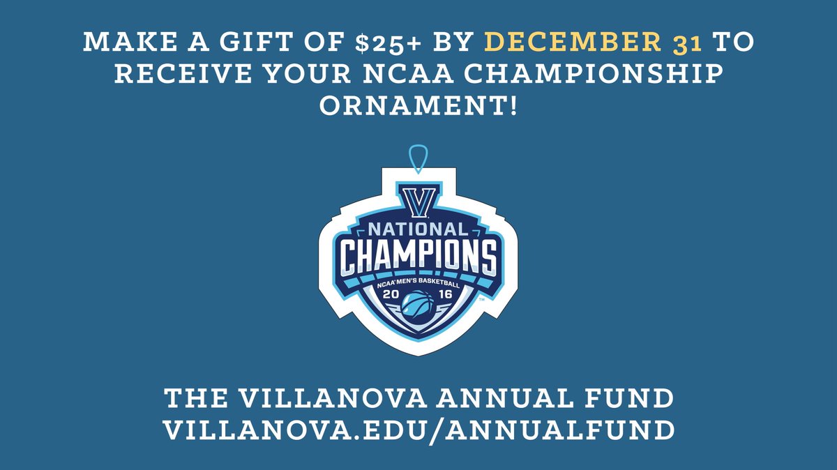 villanova alumni villanova alum twitter chicago cubs christmas tree